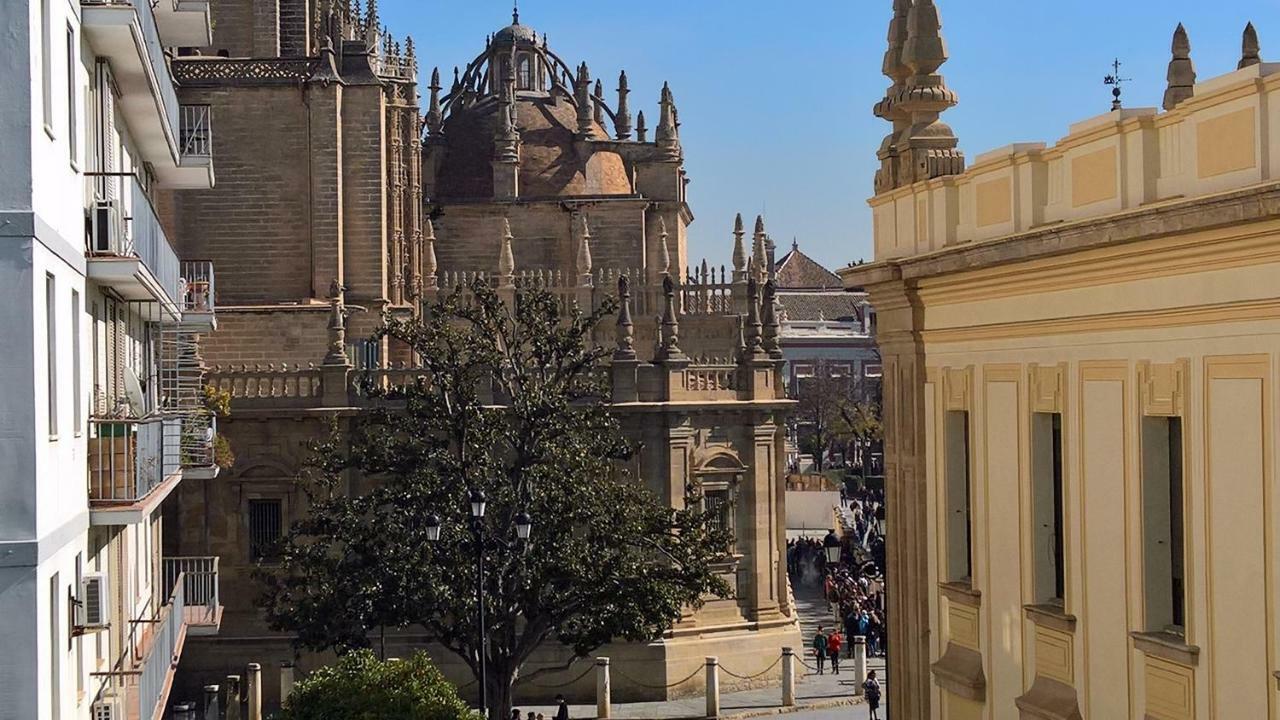 Preciosas Vistas A Catedral Siviglia
